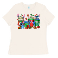 Bone christmas stitch coffee Ladies Tee - Jasminsmagicworld