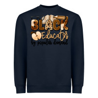 Navy black educator by popular demand Heavyweight Sweatshirt - Artiststas