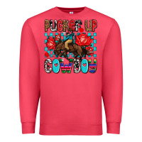 Cardinal pucker up cowboy olivia Premium Sweatshirt - OliviaCreatesArt