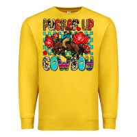 Lemon pucker up cowboy olivia Premium Sweatshirt - OliviaCreatesArt