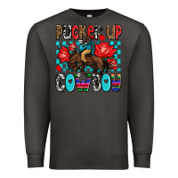 Smoke pucker up cowboy olivia Premium Sweatshirt - OliviaCreatesArt