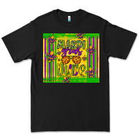 Black mardi gras dude Premium Tee - Artiststas