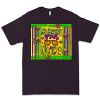 Plum mardi gras dude Premium Tee - Artiststas