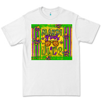 White mardi gras dude Premium Tee - Artiststas