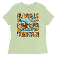 Matcha Flannels hayrides Ladies Tee - RanaPortraitStore