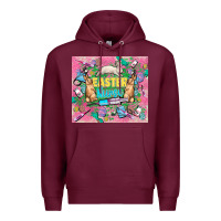 Burgundy Easter Nurse Easter Day tumbler Premium Hoodie - HowdyJamesFarm