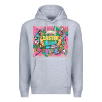 Heather Grey Easter Nurse Easter Day tumbler Premium Hoodie - HowdyJamesFarm