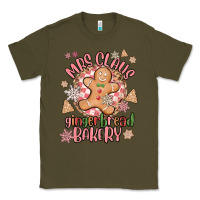 Army Green mrs claus gingerbread bakery Classic Tee - MaliasSmallBusiness
