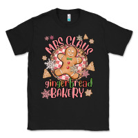 Black mrs claus gingerbread bakery Classic Tee - MaliasSmallBusiness