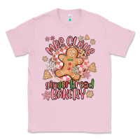 Bubblegum Pink mrs claus gingerbread bakery Classic Tee - MaliasSmallBusiness