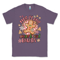 Lavender mrs claus gingerbread bakery Classic Tee - MaliasSmallBusiness