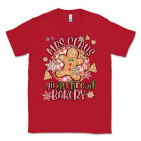 Red mrs claus gingerbread bakery Classic Tee - MaliasSmallBusiness