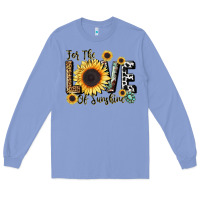 Colony Blue for the love of sunshine Long Sleeve Tee - LillyAllenDesigns
