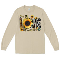Mushroom for the love of sunshine Long Sleeve Tee - LillyAllenDesigns