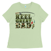 Matcha reel great dad Ladies Tee - Artiststas