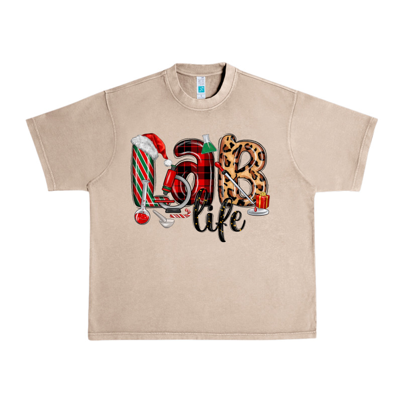 Lab Life Christmas Urban Heavy Tee by MaliasSmallBusiness | Teevron