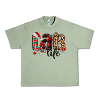 Oil Green lab life christmas Urban Heavy Tee - MaliasSmallBusiness