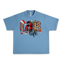 Pebble Blue lab life christmas Urban Heavy Tee - MaliasSmallBusiness