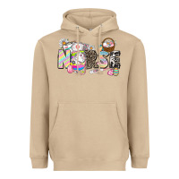 Mushroom Easter Nurse  Easter Day Heavyweight Hoodie - CowGirlArtShop