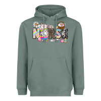 Sage Easter Nurse  Easter Day Heavyweight Hoodie - CowGirlArtShop