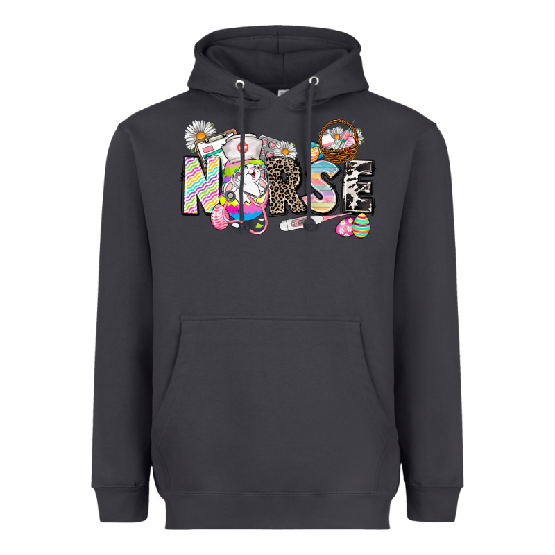 Easter Nurse  Easter Day Heavyweight Hoodie by CowGirlArtShop | Teevron