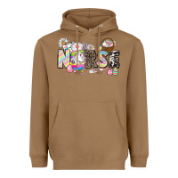 Toasted Coconut Easter Nurse  Easter Day Heavyweight Hoodie - CowGirlArtShop