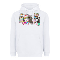 White Easter Nurse  Easter Day Heavyweight Hoodie - CowGirlArtShop