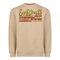 Mushroom softball game day Heavyweight Sweatshirt - Artiststas
