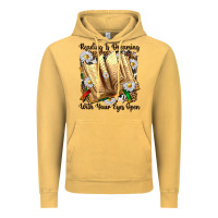 Vintage Mustard reading is dreaming with your eyes open Vintage Hoodie - NancyCooperArtShop