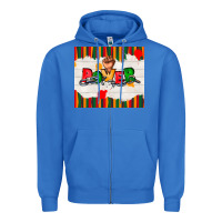 True Royal juneteenth black power Zipper Hoodie - TumblerDesignByShophia