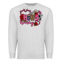 Dove Grey howdy honey rose olivia Premium Sweatshirt - OliviaCreatesArt