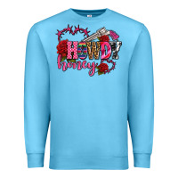 Ocean Blue howdy honey rose olivia Premium Sweatshirt - OliviaCreatesArt
