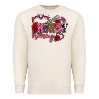 Sandshell howdy honey rose olivia Premium Sweatshirt - OliviaCreatesArt