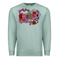 Seafoam howdy honey rose olivia Premium Sweatshirt - OliviaCreatesArt
