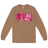 Toasted Coconut lpn breast cancer certified nursing assistant Long Sleeve Tee - LillyAllenDesigns