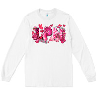 White lpn breast cancer certified nursing assistant Long Sleeve Tee - LillyAllenDesigns