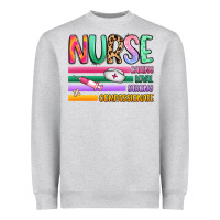 Heather Grey nurse Heavyweight Sweatshirt - Artiststas