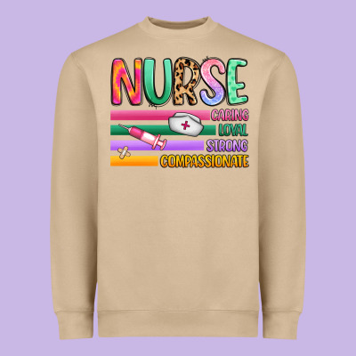 Nurse Heavyweight Sweatshirt Designed By Artiststas