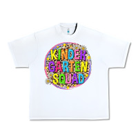 White kindergarten squad Urban Heavy Tee - NancyCooperArtShop