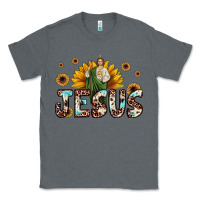 Charcoal Heather jesus san judas Classic Tee - JahusDesignShop