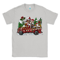 Moon Dust festive farm animal christmas truck Classic Tee - CowhideDigitalArt