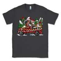 Smoke festive farm animal christmas truck Classic Tee - CowhideDigitalArt
