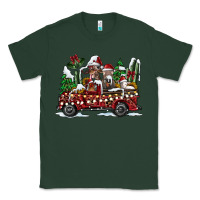 Sports Green festive farm animal christmas truck Classic Tee - CowhideDigitalArt