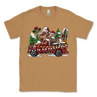Toasted Coconut festive farm animal christmas truck Classic Tee - CowhideDigitalArt