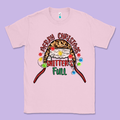 Merry Christmas Shitter S Full Classic Tee Designed By Maliassmallbusiness