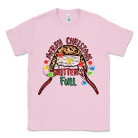Bubblegum Pink merry christmas shitter s full Classic Tee - MaliasSmallBusiness