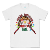 White merry christmas shitter s full Classic Tee - MaliasSmallBusiness