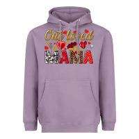 Lavender One loved mama valentines day Heavyweight Hoodie - HowdyJamesFarm