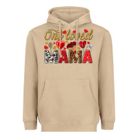 Mushroom One loved mama valentines day Heavyweight Hoodie - HowdyJamesFarm