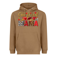 Toasted Coconut One loved mama valentines day Heavyweight Hoodie - HowdyJamesFarm